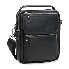 Чоловіча шкіряна сумка Keizer K18209bl-black