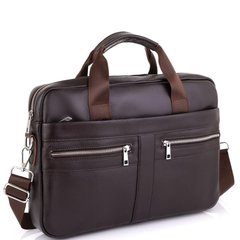 Шкіряна сумка для ноутбука Tiding Bag A25-1120C Коричневий