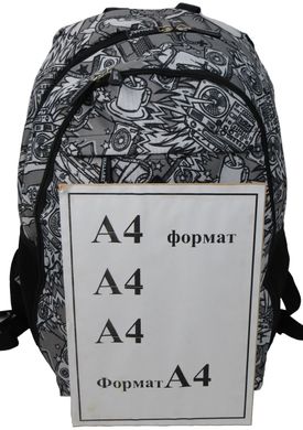 Городской молодежный рюкзак 16L Wallaby 147.39 серый