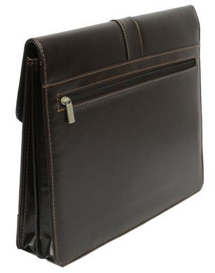 Папка из эко кожи 4U Cavaldi PB0805 brown, коричневая