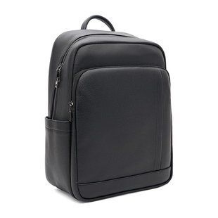 Мужской кожаный рюкзак Borsa Leather K1c2939-black