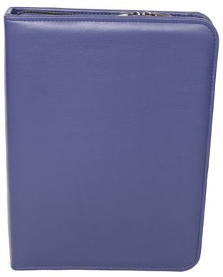 Ділова папка зі штучної шкіри Portfolio Port1012 синя