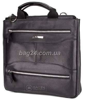 Стильная мужская сумка VIP COLLECTION Украина 1422A flat, Черный