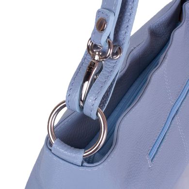 Жіноча шкіряна сумка ETERNO (Етерн) ETK03-39-5 Блакитний