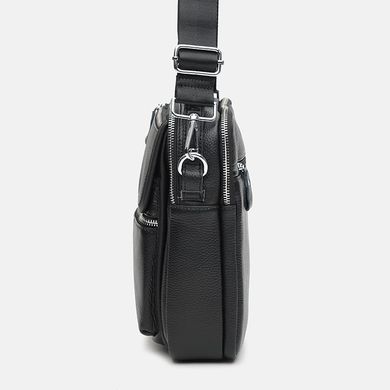 Чоловіча шкіряна сумка Keizer K18209bl-black