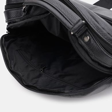 Мужская кожаная сумка Keizer K1710bl-black