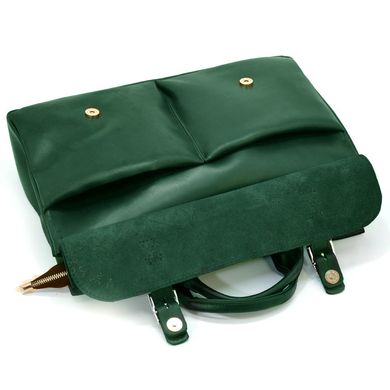Мужская сумка для ноутубка и документов зеленая TARWA RE-7107-3md Зеленый