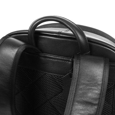 Мужской кожаный рюкзак с карманом для ноутбука ETERNO (ЭТЭРНО) RB-B3-122A Черный