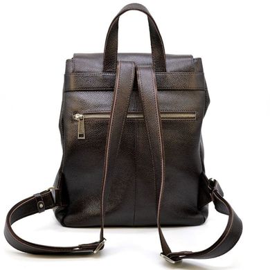 Шкіряний рюкзак зі шкіри флотар FC-3016-4lx TARWA темно-коричневий Коричневий
