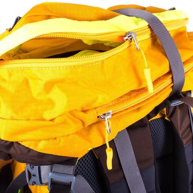 Женский трекинговый рюкзак с отделением для снаряжения ONEPOLAR (ВАНПОЛАР) W2182-yellow Желтый