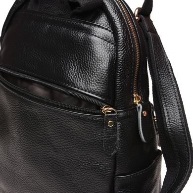 Женский кожаный рюкзак Keizer K1339-black