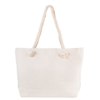 Жіноча пляжна тканинна сумка ETERNO (Етерн) ETA29338-3 Білий