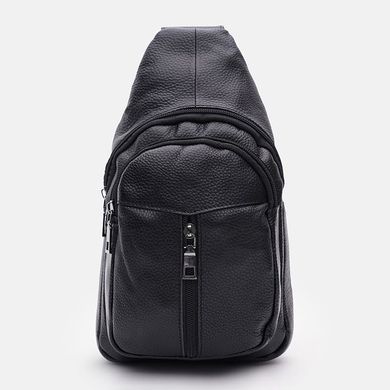Мужской кожаный рюкзак Keizer K1085bl-black