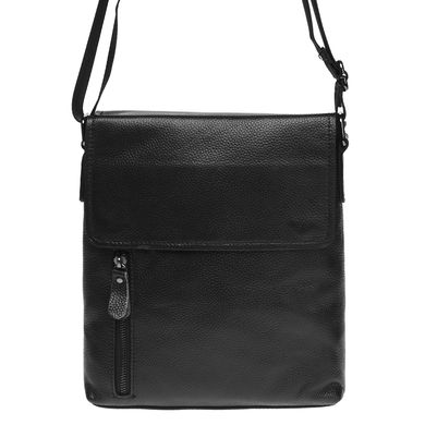 Чоловіча шкіряна сумка Borsa Leather K17859-black