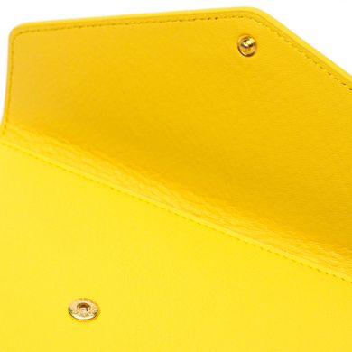 Яркое женское большое портмоне из натуральной кожи Tony Bellucci 21975 Желтый
