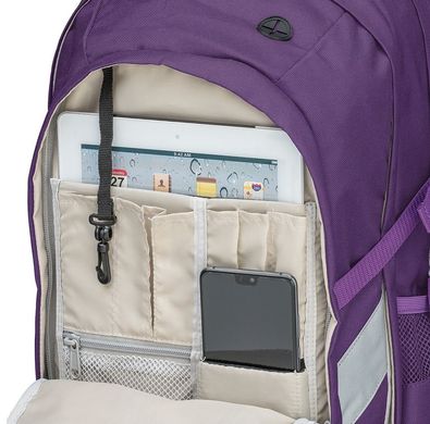 Міцний жіночий рюкзак з посиленою спинкою Topmove 22L бузковий
