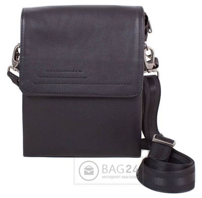 Удобная мужская сумка из кожзаменителя MIS MISS34150, Черный
