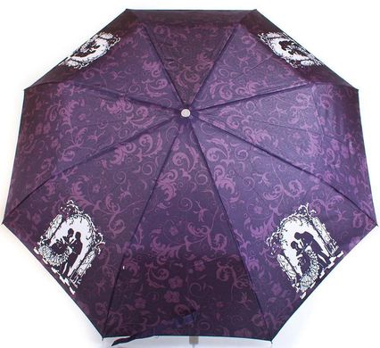 Жіноча парасолька напівавтомат ZEST Z53626A-13, Фіолетовий