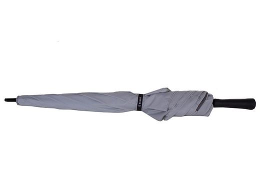 Протиштормова парасолька-тростина чоловіча механічна з великим куполом BLUNT (Блант) Bl-classic-grey Сіра