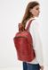 Женский красный кожаный рюкзак TARWA RR-2008-3md среднего размера Red – красный