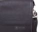 Зручна чоловіча сумка зі шкірозамінника MIS MISS34150, Чорний