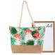 Жіноча пляжна тканинна сумка ETERNO (Етерн) ETA29338-3 Білий