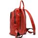 Жіночий червоний шкіряний рюкзак TARWA RR-2008-3md середнього розміру Red - червоний