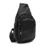 Мужской кожаный рюкзак Keizer K1083bl-black фото