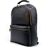 Чоловічий шкіряний рюкзак TA-4445-4lx бренду TARWA Чорний фото