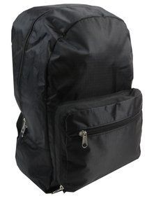Складной рюкзак городской из нейлона 18L Incase черный