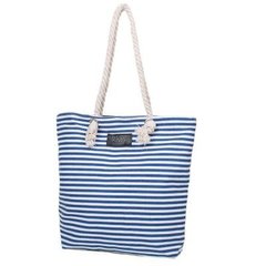 Женская пляжная тканевая сумка KMY (КЭЙ ЭМ ВАЙ) DET1806-1 Синий
