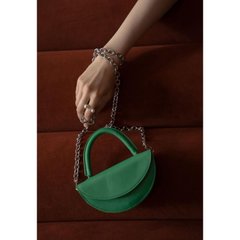 Женская кожаная мини-сумка Сhris micro зеленая Blanknote TW-CHRIS-MI-green