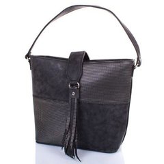 Жіноча сумка з якісного шкірозамінника ETERNO (Етерн) ETZG18-17-9 Чорний