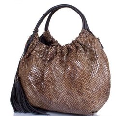 Жіноча сумка з якісного шкірозамінника AMELIE GALANTI (АМЕЛИ Галант) A981084-brown Коричневий
