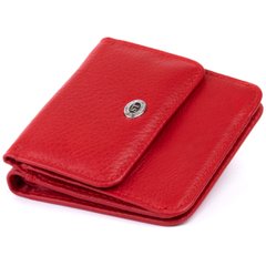 Маленький гаманець на кнопці жіночий ST Leather 19239 Червоний