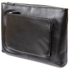 Кожаная мужская сумка для ноутбука GRANDE PELLE 11437 Черный