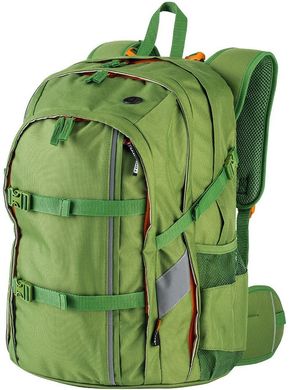 Прочный городской рюкзак с усиленной спинкой Topmove 22L зеленый