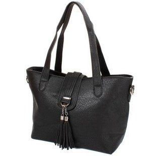 Сумка женская из качественного кожезаменителя VALIRIA FASHION (ВАЛИРИЯ ФЭШН) DET1953-2 Черный