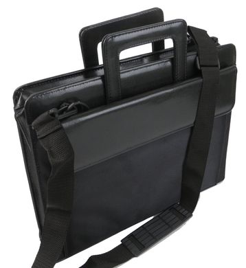 Діловий портфель з відділом для ноутбука 15,6 JPB чорний
