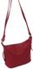 Наплечная женская кожаная сумка Borsacomoda, Украина красная 809.022