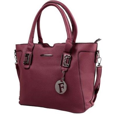 Женская сумка из качественного кожезаменителя VALIRIA FASHION (ВАЛИРИЯ ФЭШН) DET1952-17 Фиолетовый