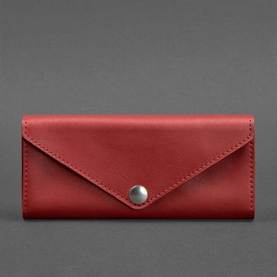 Шкіряний жіночий гаманець Керрі 1.0 червоний Blanknote BN-W-1-red
