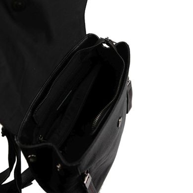Женский кожаный рюкзак черного цвета F-A25F-FL-88805WA Черный