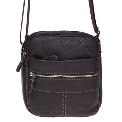 Чоловіча шкіряна сумка Borsa Leather K11020-brown