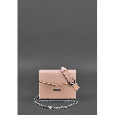 Жіноча шкіряна сумка поясна / кроссбоді Mini рожева Blanknote BN-BAG-38-2-pink