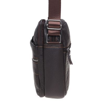 Мужская кожаная сумка Borsa Leather K11020-brown