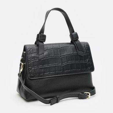 Женская кожаная сумка Ricco Grande K1619-black