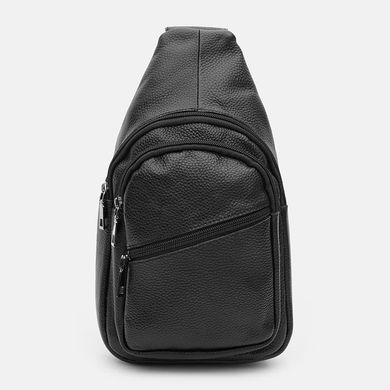 Мужской кожаный рюкзак Keizer K1083bl-black