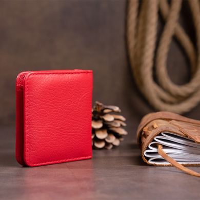Маленький гаманець на кнопці жіночий ST Leather 19239 Червоний