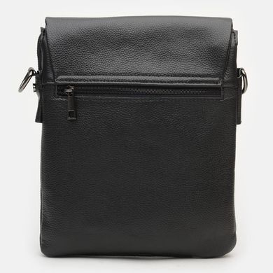 Чоловіча шкіряна сумка Borsa Leather K12056-black